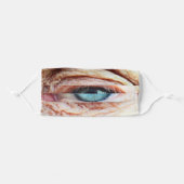 Scary Eyeball & Halloween Blue Eye /spooky mask (Front, Folded)