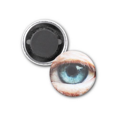 Scary Eyeball  Halloween Blue Eye spooky zombie Magnet