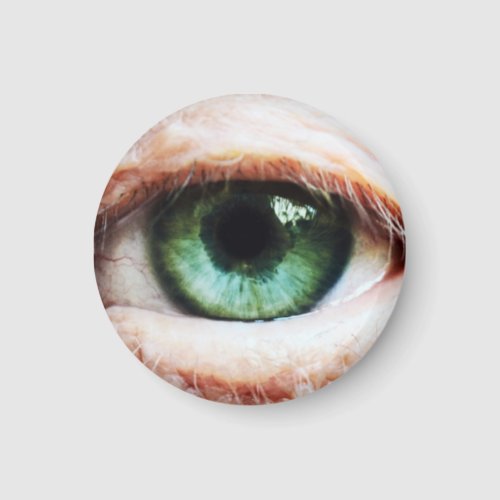 Scary Eyeball  Halloween Green Eye spooky zombie Magnet