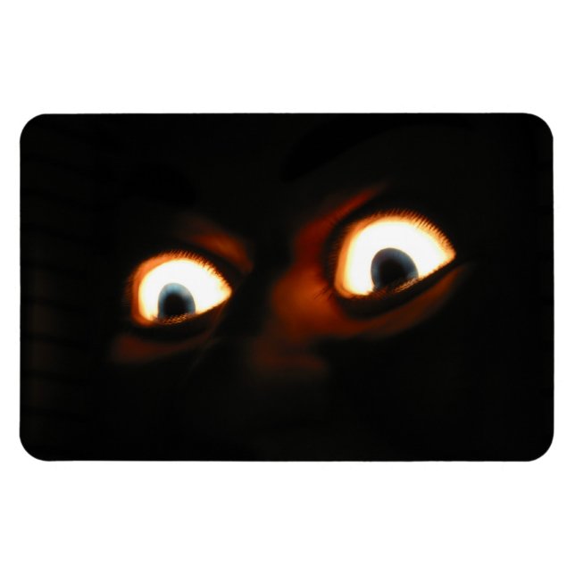 scary eyes magnet (Horizontal)