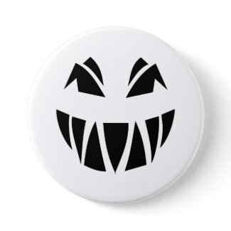 Scary face button