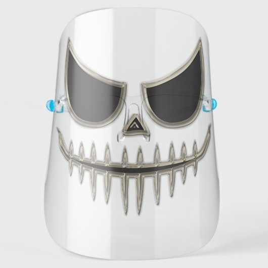 Scary Face Face Shield (Front)
