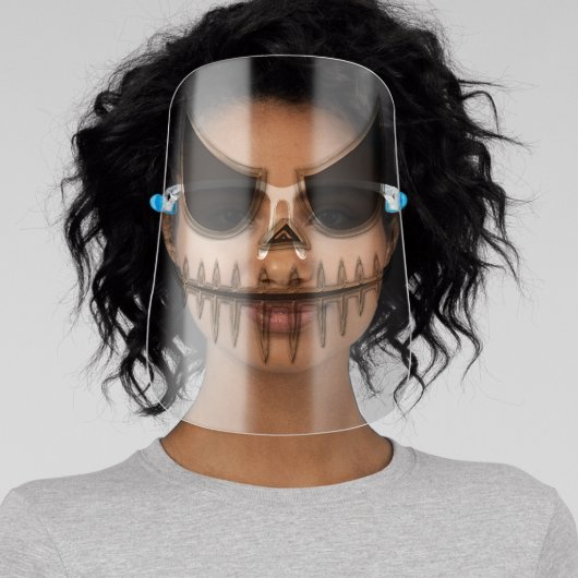 Scary Face Face Shield (Insitu)