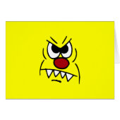 Scary Face Grumpey (Front Horizontal)