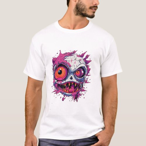 Scary Face T_Shirt