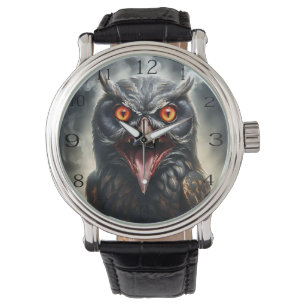 Scary Fanged Vampire Owl, Watch