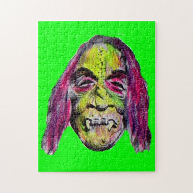 scary fiendish horror monster portrait jigsaw puzzle (Vertical)