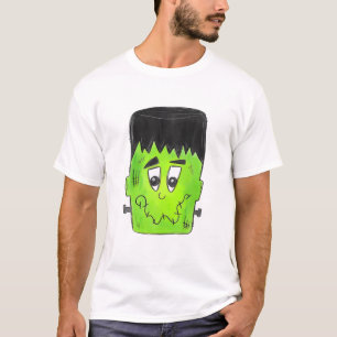 Scary Frankenstein Funny Halloween Costume Kids Wo T-Shirt