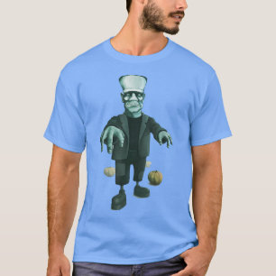 Scary Frankenstein Monster Horror Halloween Costum T-Shirt