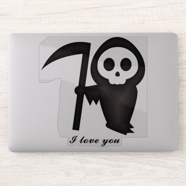 scary funny sticker (Computer)