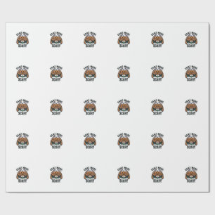 Scary Gamer Shirt Vintage Halloween Controller Art Wrapping Paper