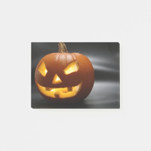 Scary Gap Tooth Halloween pumpkin Post_it Notes