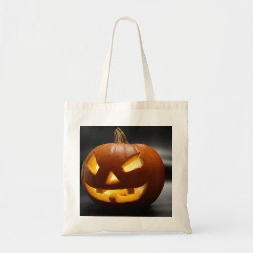 Scary Gap Tooth Halloween pumpkin Tote Bag