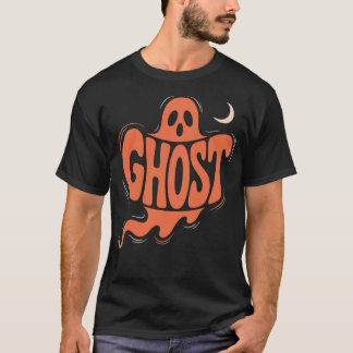 Scary Ghost Happy Halloween Holiday T-Shirt