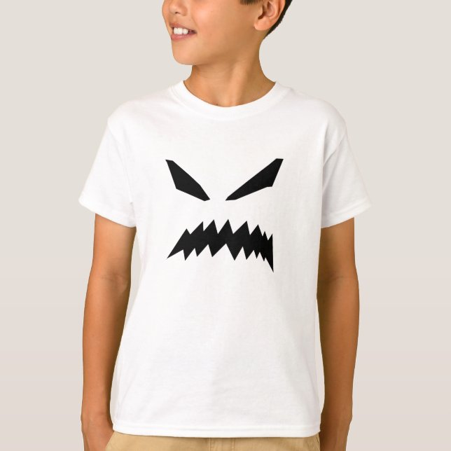 Scary Ghost Kids T-Shirt (Front)