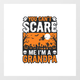 Scary Grandpa Vintage Halloween Shirt Design_1 Floor Decals