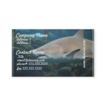 Scary Great White Shark Business Card