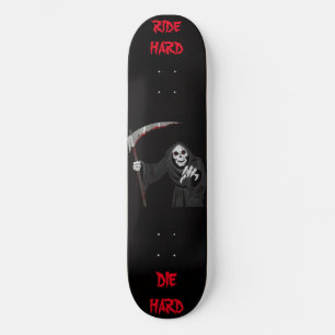 Scary Grim Reaper Skateboard Deck