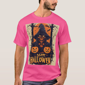 Scary halloween Basic Dark T-Shirt