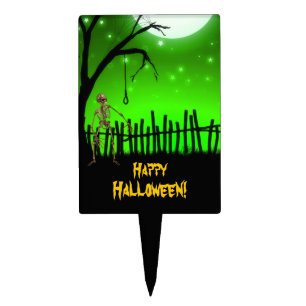 Scary Halloween Cake Topper