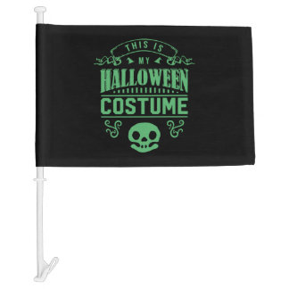 Scary Halloween Car Flag
