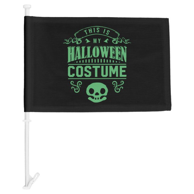 Scary Halloween                  Car Flag (Front)