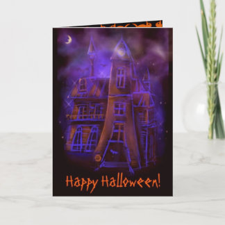 Scary Halloween Card