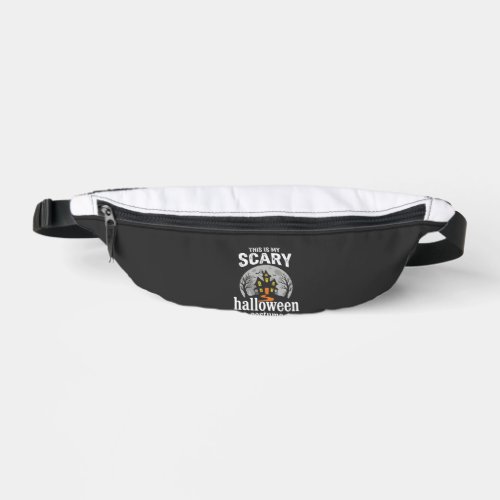 Scary Halloween Costume Haunted House Design Fanny Pack