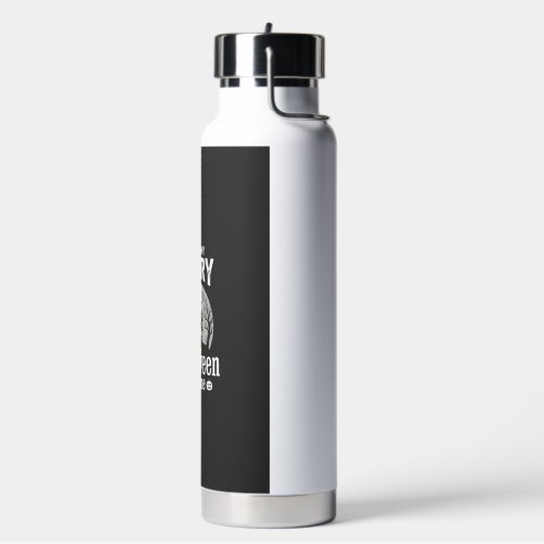 Scary Halloween Costume Haunted House Design Water Bottle