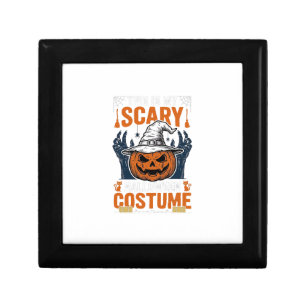 Scary Halloween Costume Pumpkin Witch Hat Shirt_1 Gift Box