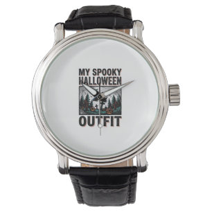 Scary Halloween Costume Vintage Graveyard Tee_1 Watch