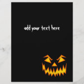 Scary Halloween Face (Front)