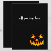 Scary Halloween Face (Front/Back)