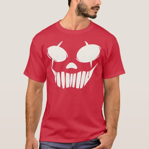 scary halloween face T_Shirt