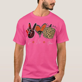 Scary Halloween, Funny Peace Love Halloween, Cool  T-Shirt