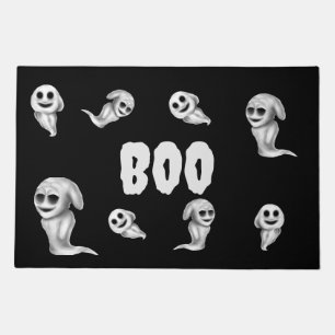 Scary Halloween Ghost Door Mat