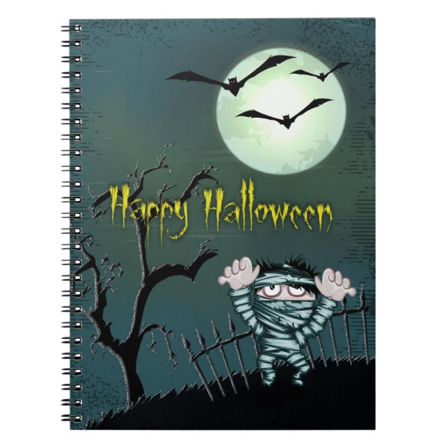Scary Halloween Notebook (Front)