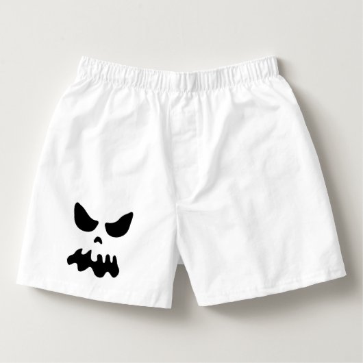 Scary Halloween party costume boxer shorts for men (Front)