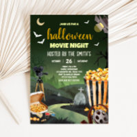 Scary Halloween Party Movie Night Party