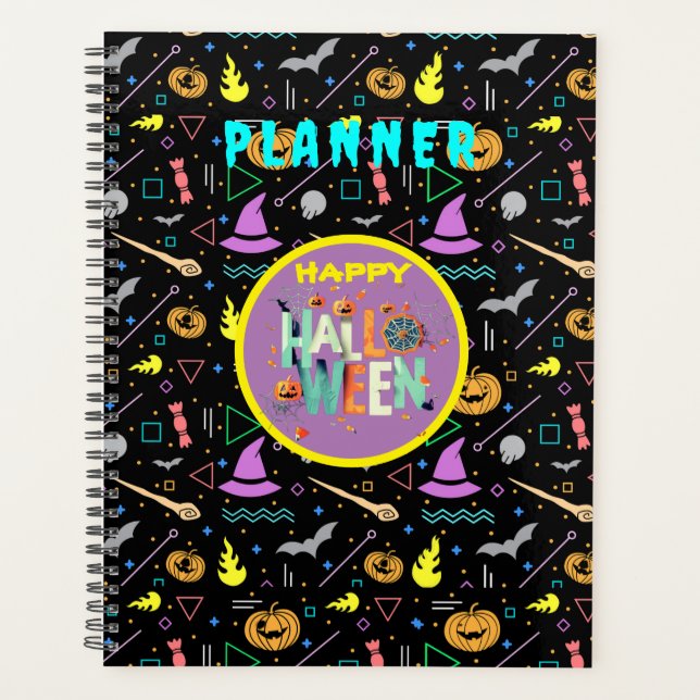 Scary Halloween Planner (Front)