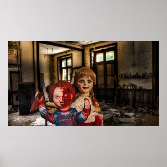 Scary Halloween. Poster (Front)