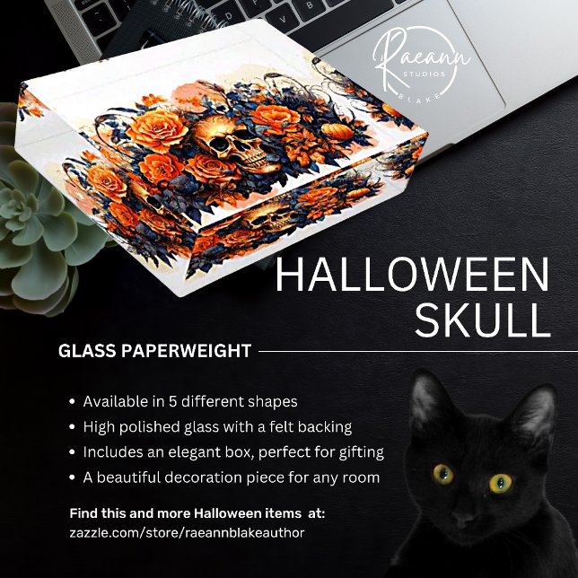 Scary Halloween Skull Paperweight (Creator Uploaded)