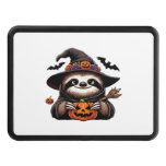 Scary Halloween Sloth Witch Hat Costume Spooky Sea Hitch Cover