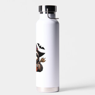 Scary Halloween Sloth Witch Hat Costume Spooky Sea Water Bottle