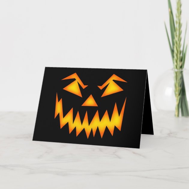 Scary Halloween Smile Invitation