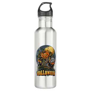 Scary Halloween  Stainless Steel Water Bottle