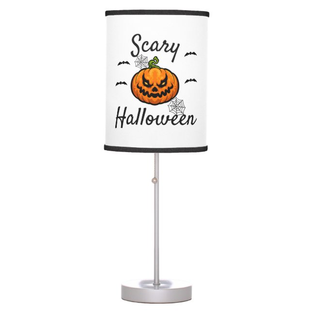 Scary Halloween         Table Lamp (Front)