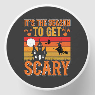 Scary Halloween Witch Haunted House Design_1 Mini Candle Favors