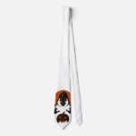 Scary Halloween Wizard – Creepy Hooded Skull Neck Tie