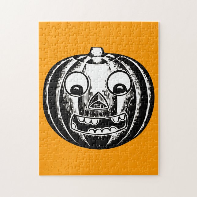 Scary Jack-o-Lantern Puzzle (Vertical)